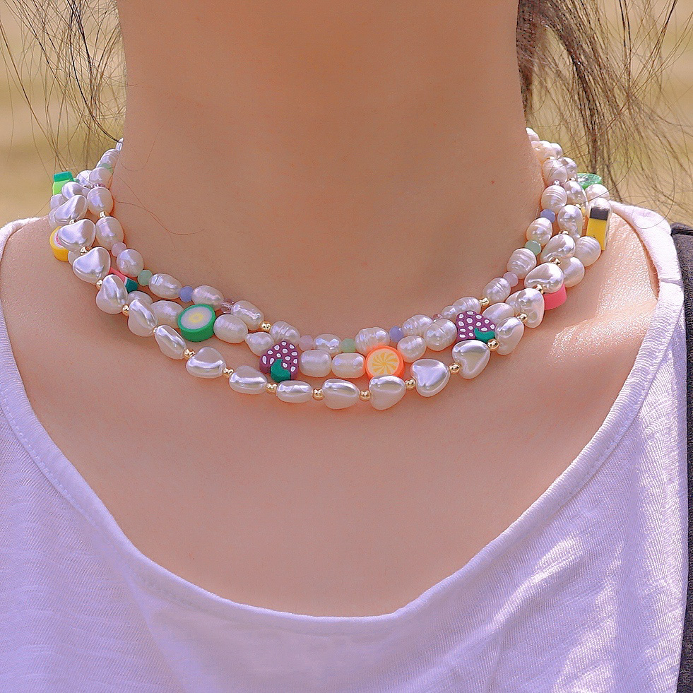 Fruity Pearl Necklace