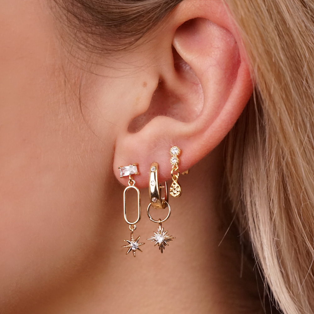 Starlight Plated Earrings