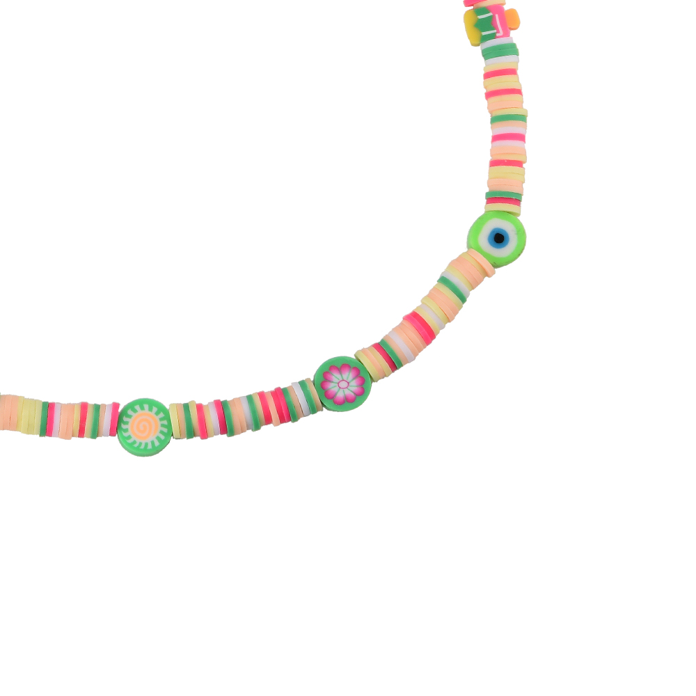 Fresh Green Beads Necklace