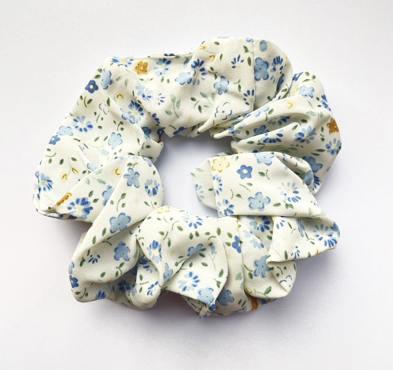 Mixed Flowers Scrunchie
