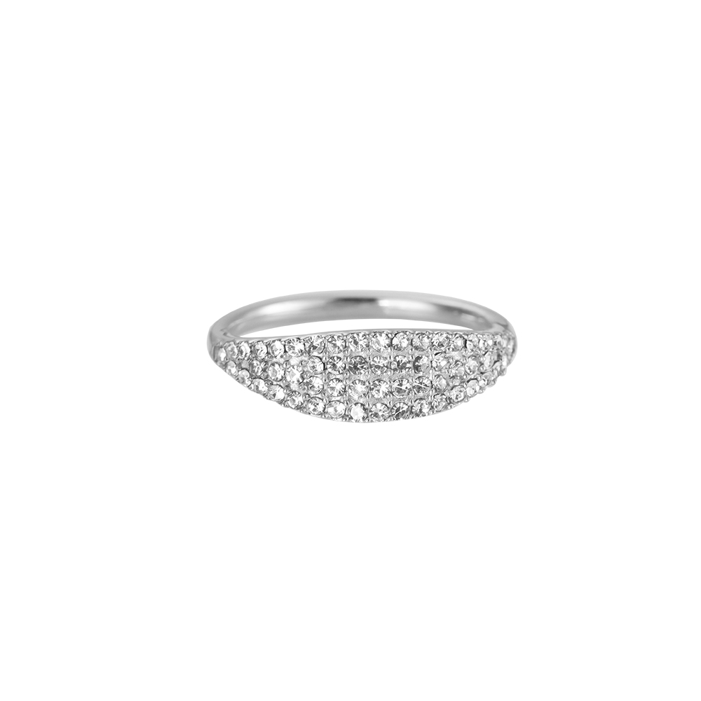 Flat Nesty Stainless Steel Ring