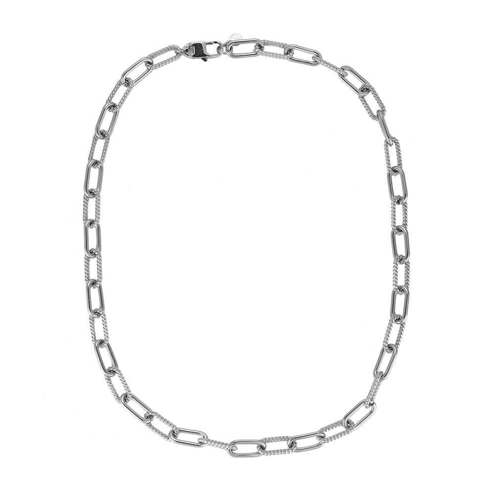 Sphere Chain By Chain Stainless Steel Necklace