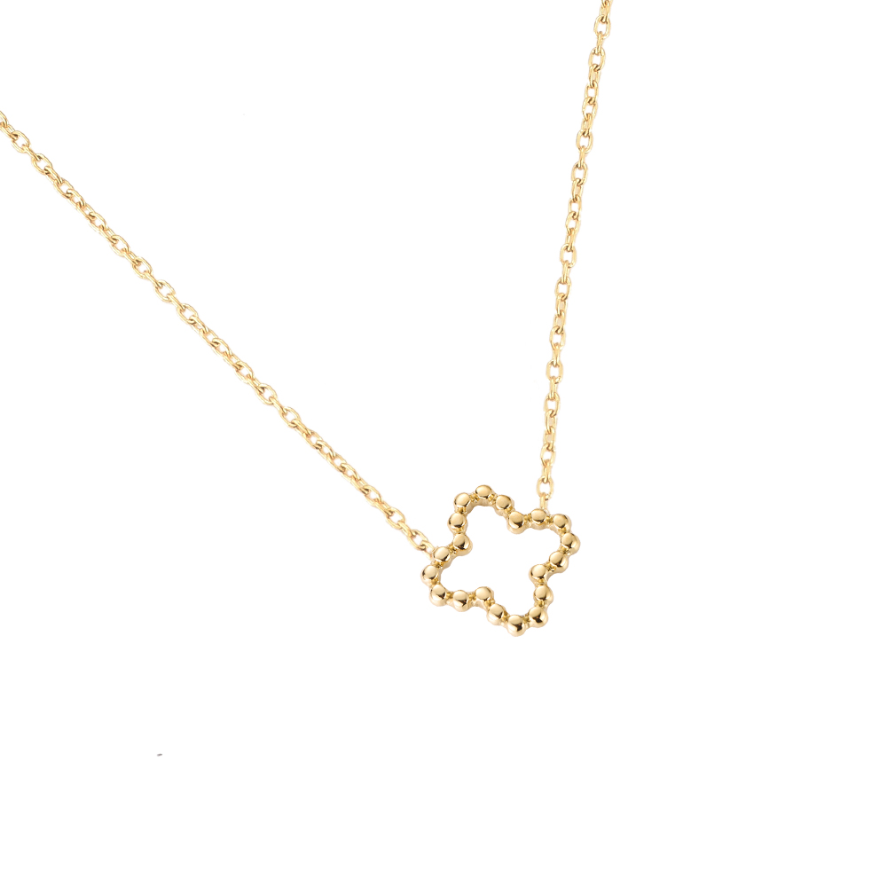 4 Leaf Clover Stainless Steel Necklace