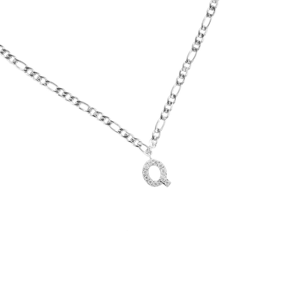 Alphabet Stainless Steel Necklace