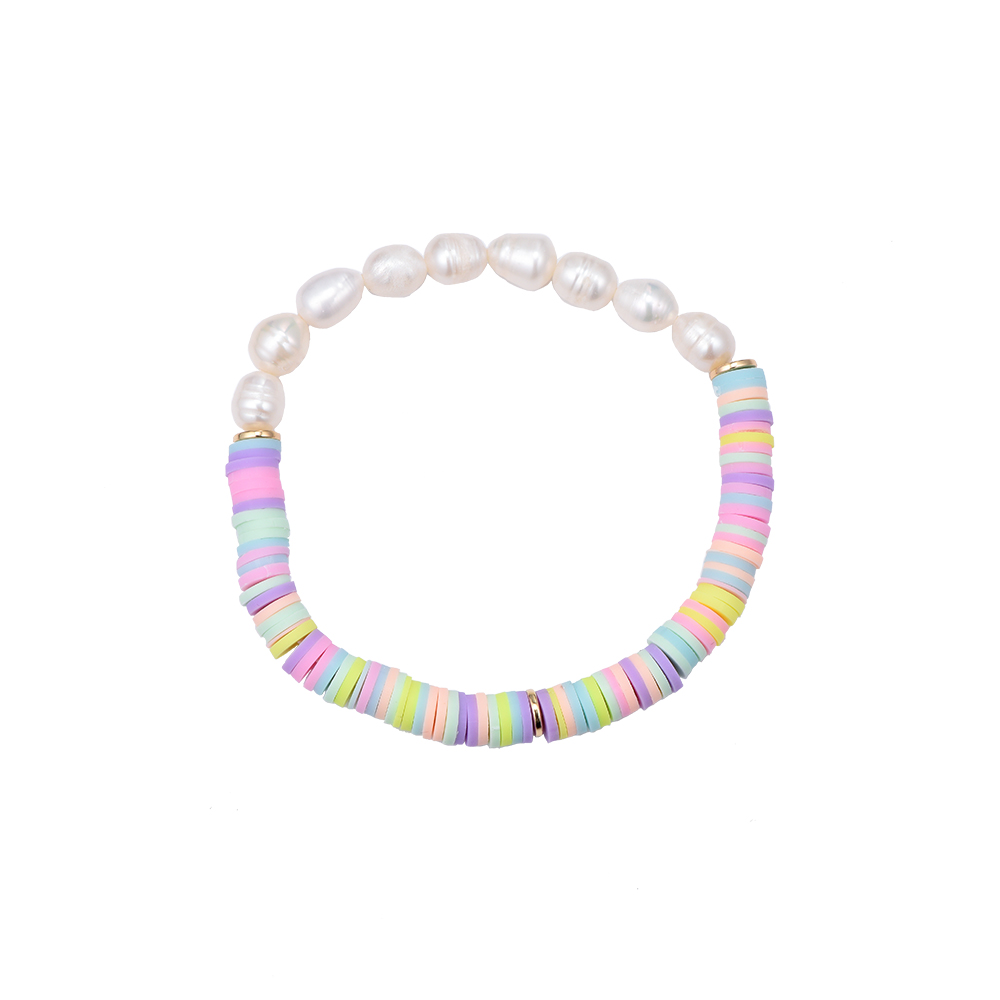 Half Bead Pearl Bracelet