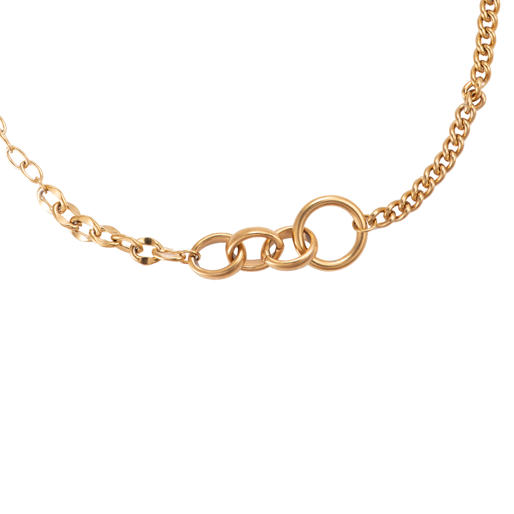 Chained Ring Edelstahl Kette