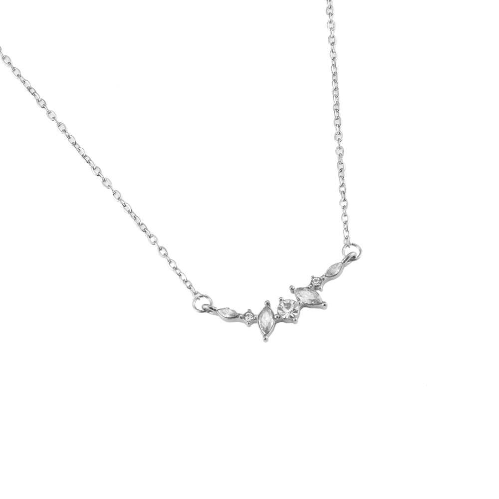 Beattie Diamonds Stainless Steel Necklace
