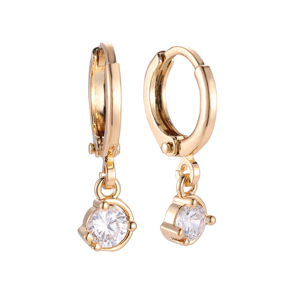 Dream Well Diamond Gold-plated Earrings