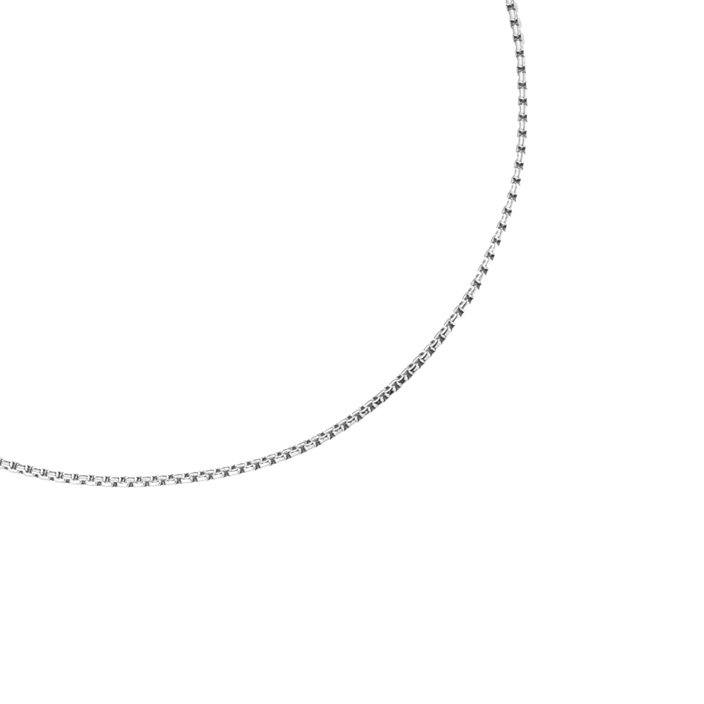 Round Chain 55cm Stainless Steel Necklace