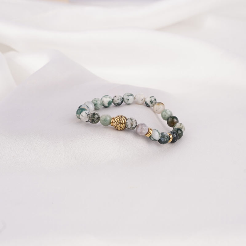 Forest in the Clouds Naturstein Bracelet