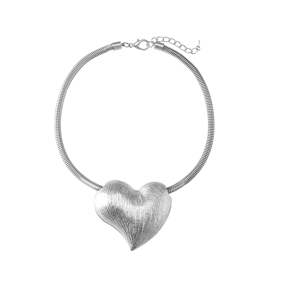 45cm Heart Alloy Necklace