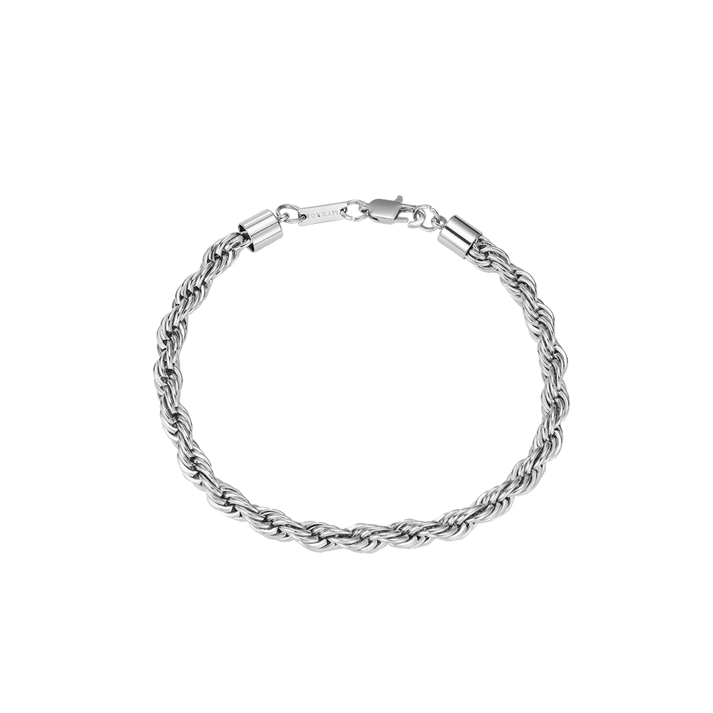 Round Chain Edelstahl Armband 