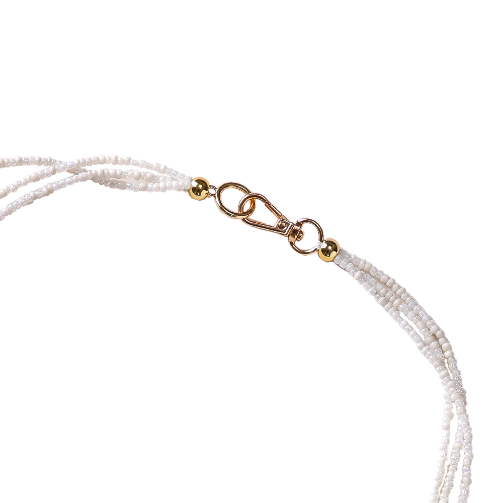 2*51cm Beads Drops Halskette