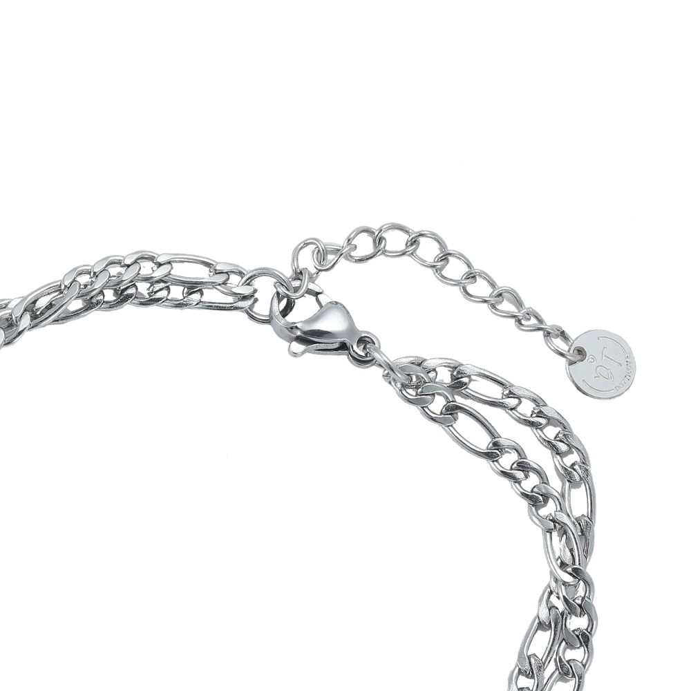 2-Layer Antonia Stainless Steel Bracelet