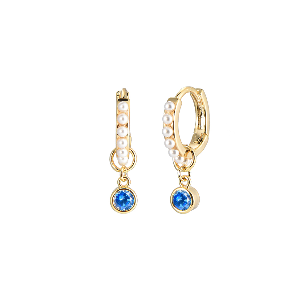 Coco Hoop Gold Plated Earring