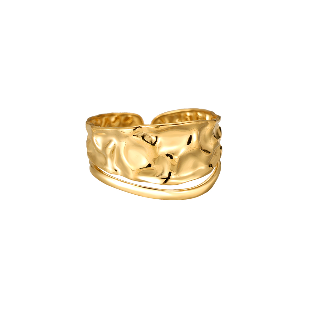 Middelage Style Edelstahl Ring