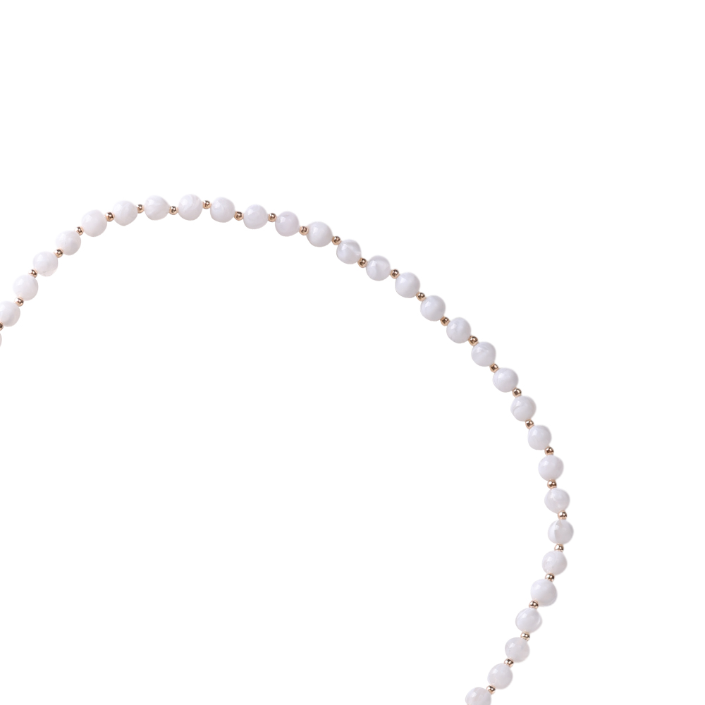 98cm Muscheln Perlen Halskette