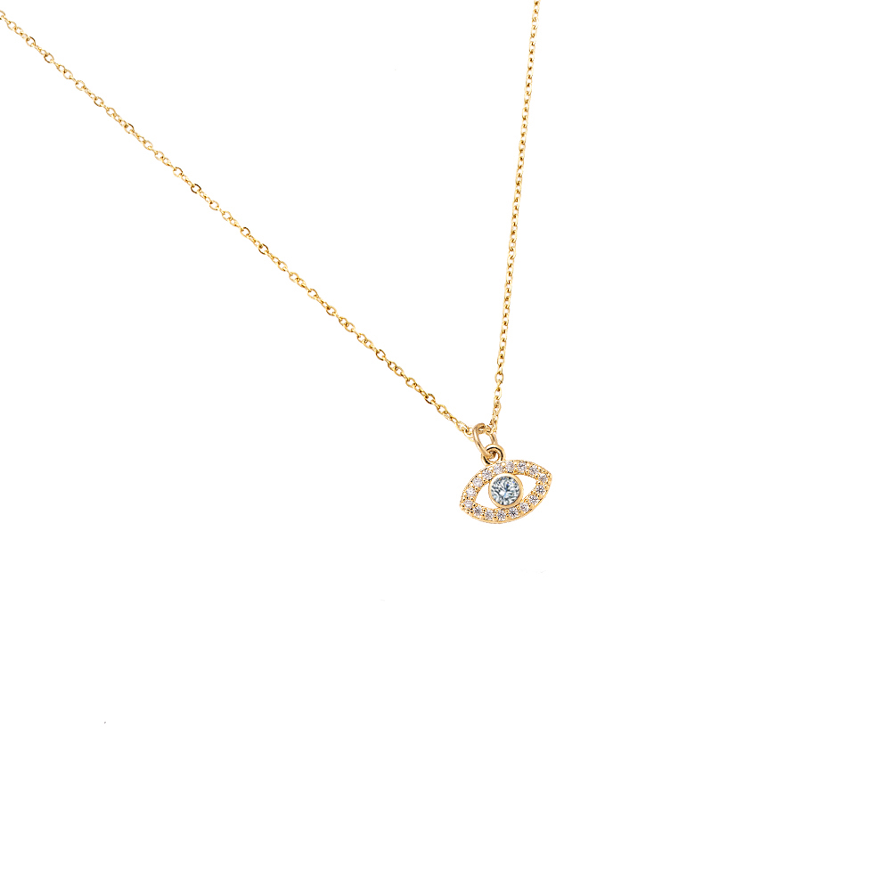Golden Eye 8.0 Stainless Steel Necklace