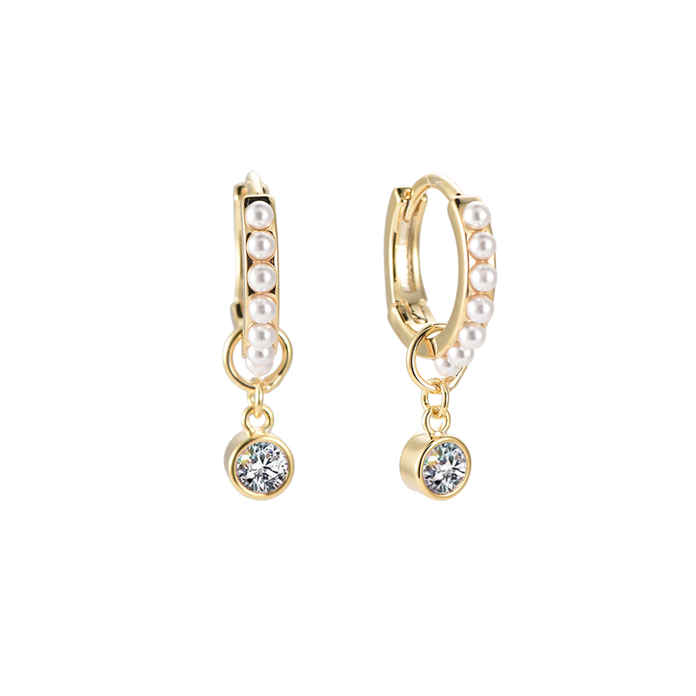 Coco Hoop Gold Plated Earring