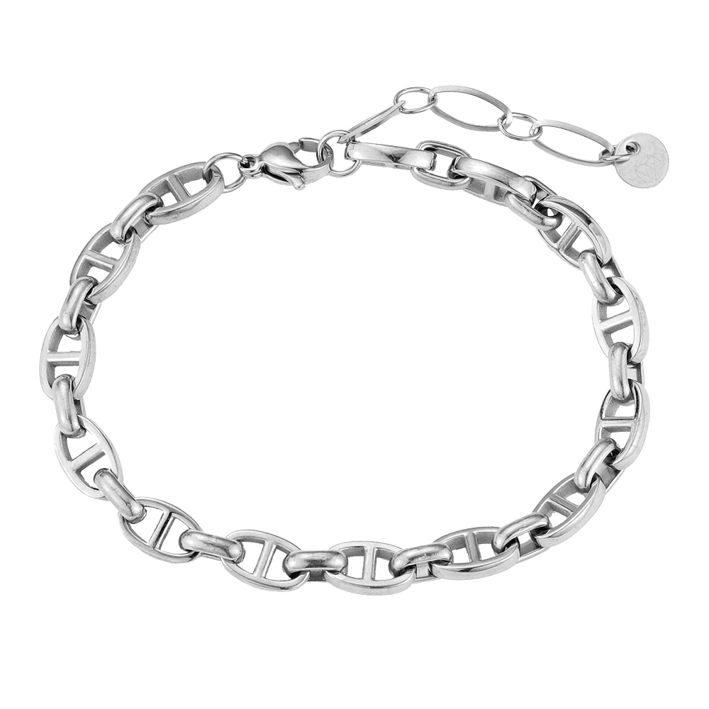Thick Nose Chain Edelstahl Armband