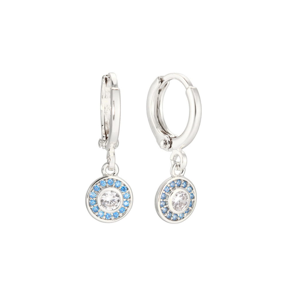 Circle of Brilliance Gold-plated Earrings