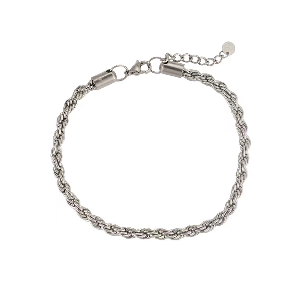 Twist 4.0 Stainless Steel Anklet