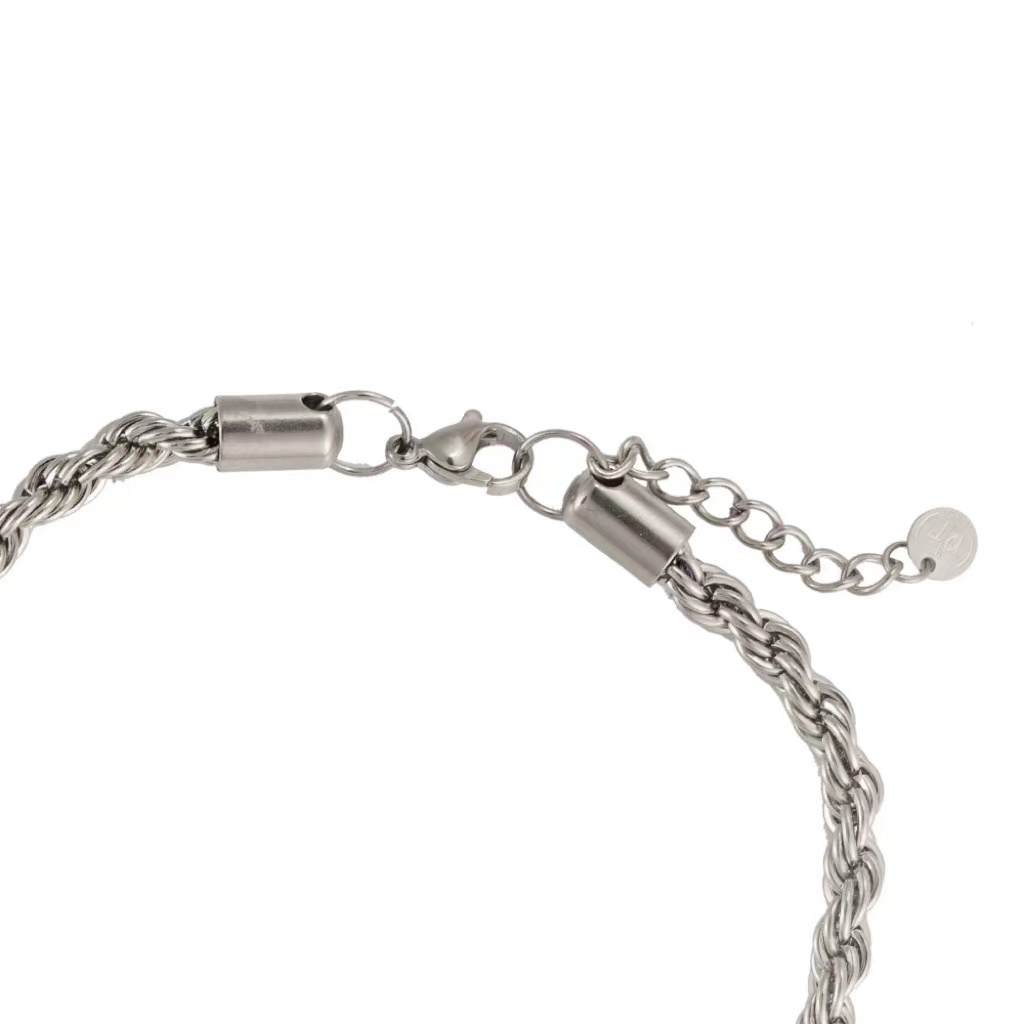 Twist 4.0 Stainless Steel Anklet