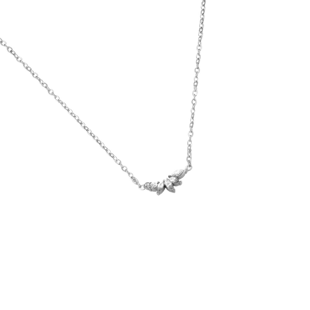 Vancouver Diamonds Stainless Steel Necklace