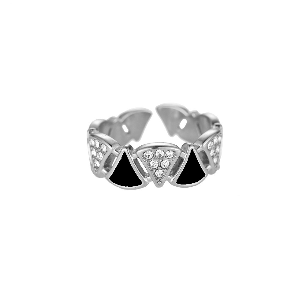 Dorimo Diamonds Edelstahl Ring