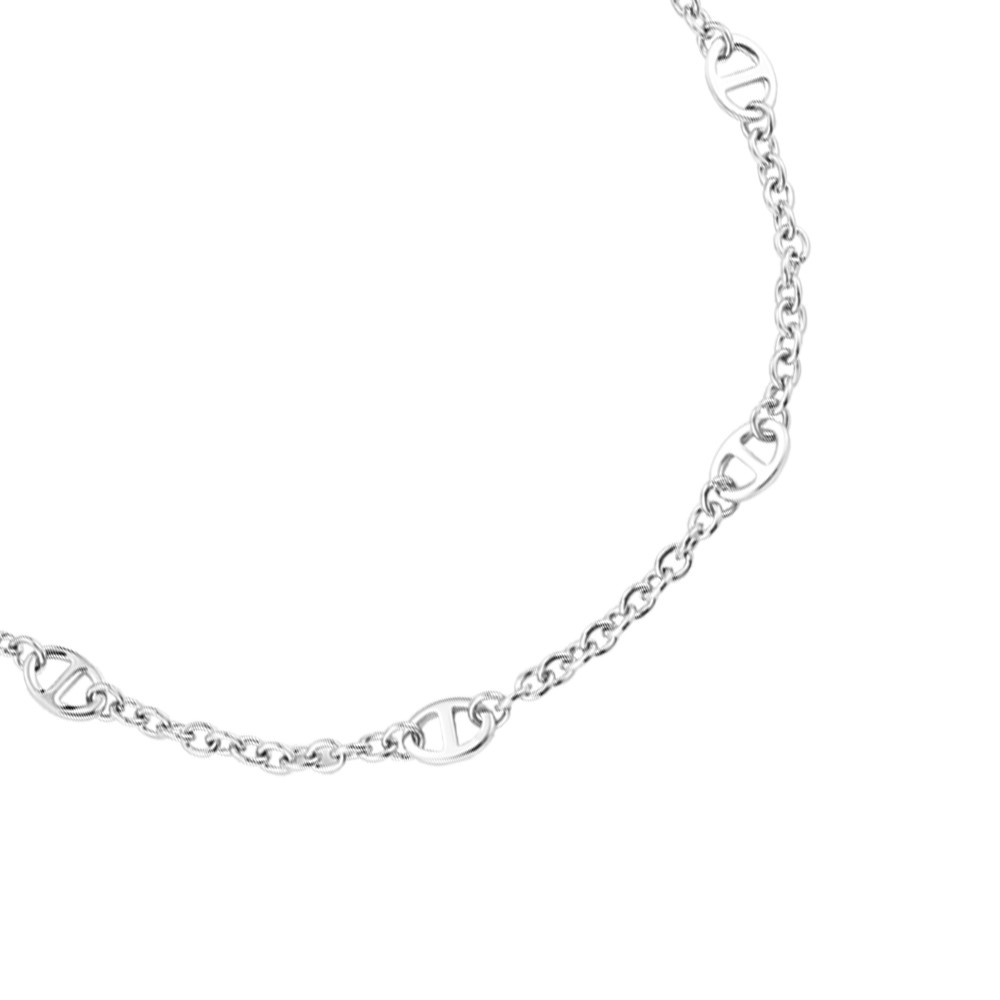 Multiple Nose Chain Stainless Steel Necklace