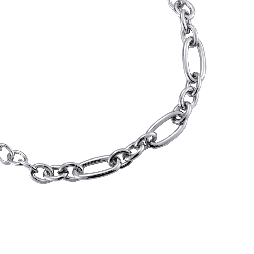 Trinity Chain Stainless Steel Necklace