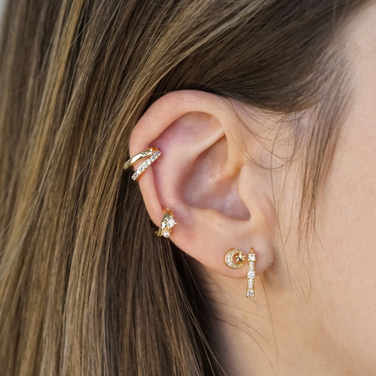 Illian Plated Earring