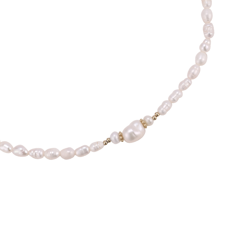 Perlen Perlen Stainless Steel Necklace