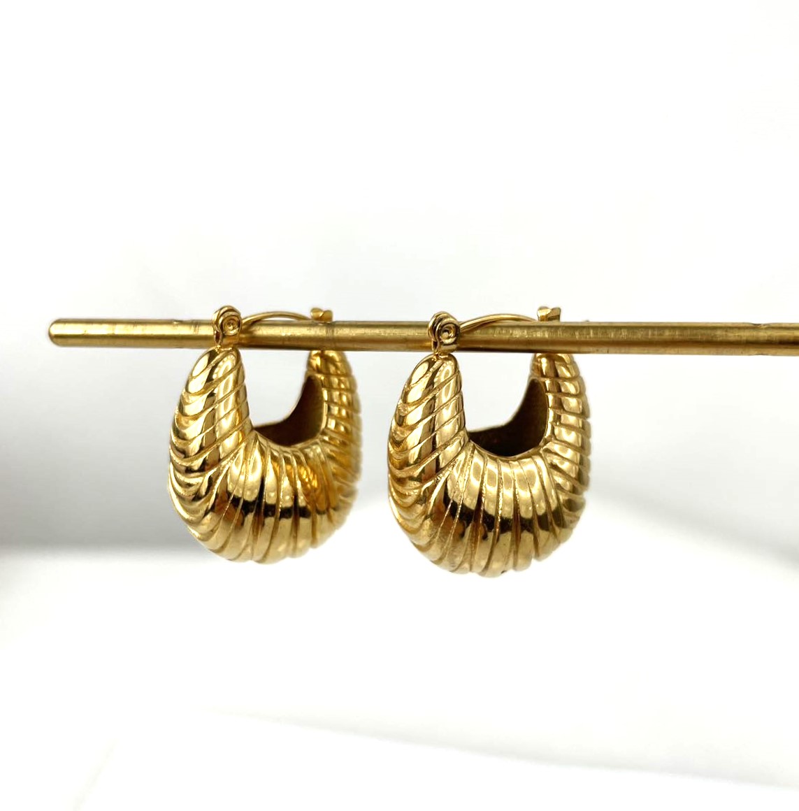 Gold Taschen Stainless Steel Earrings