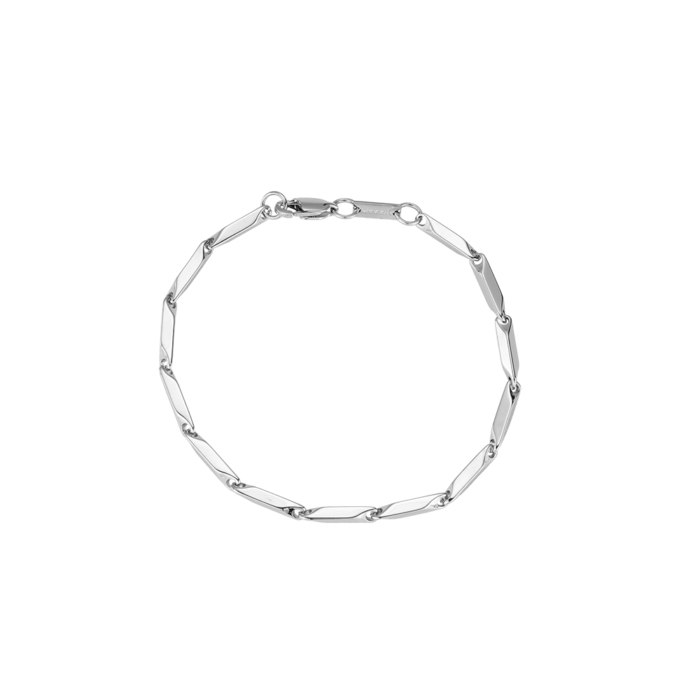 Zigzag Chain Stainless Steel Bracelet 