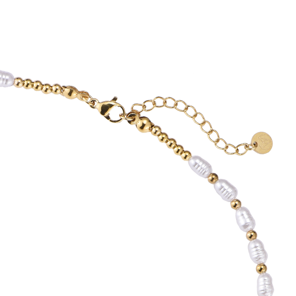 Perla Phi Stainless Steel Necklace