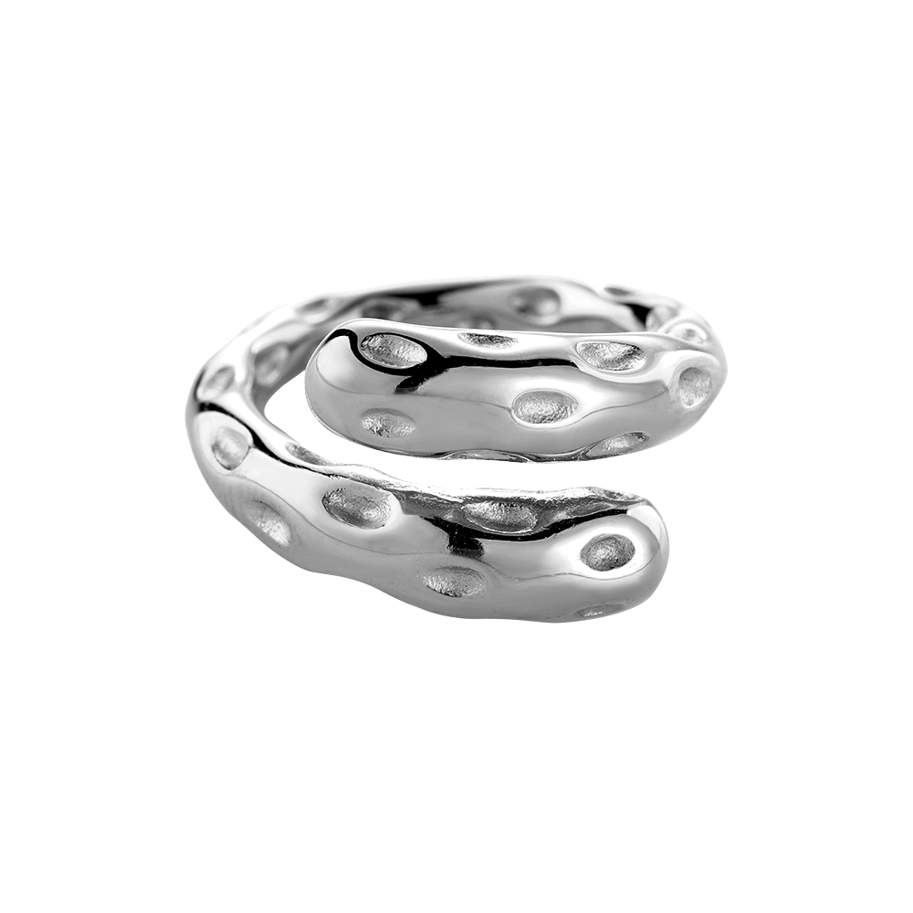 Porous Embrace Stainless Steel Rings