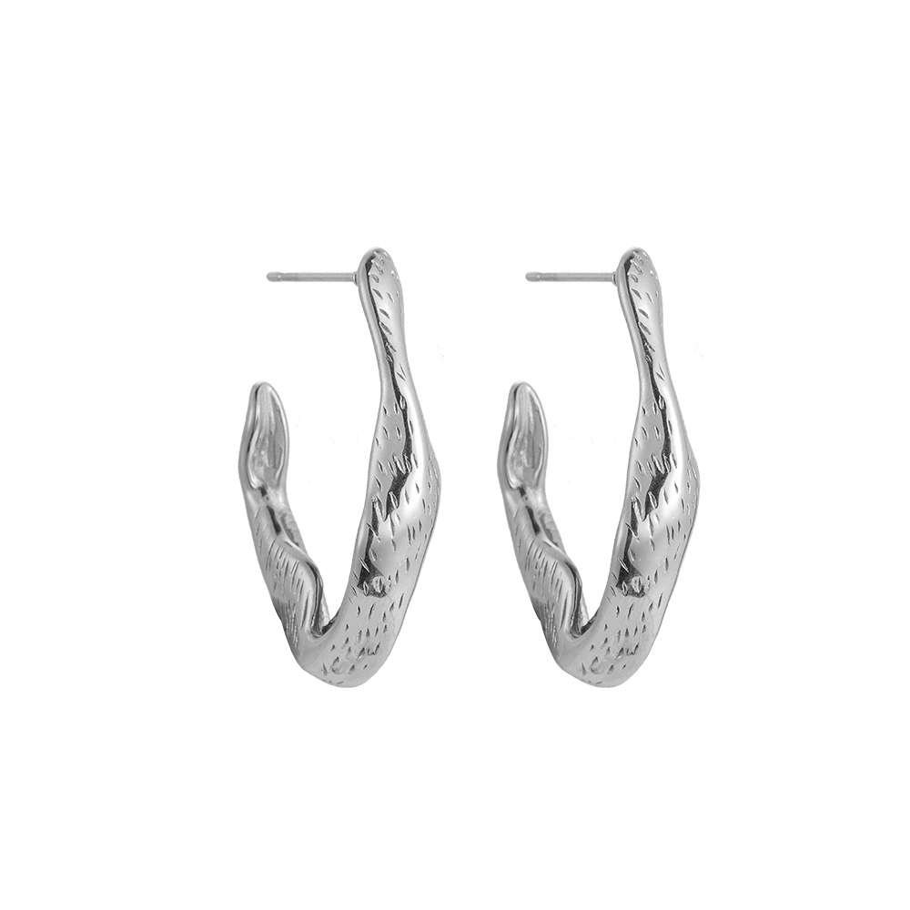 Irregular  Stainless Steel Earrings
