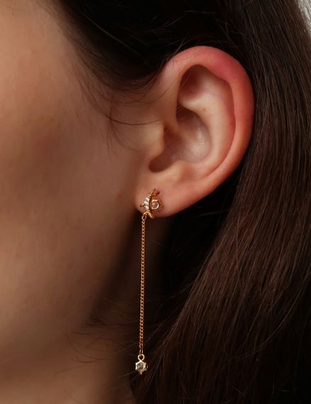 twinkle Diamond Plated Earring