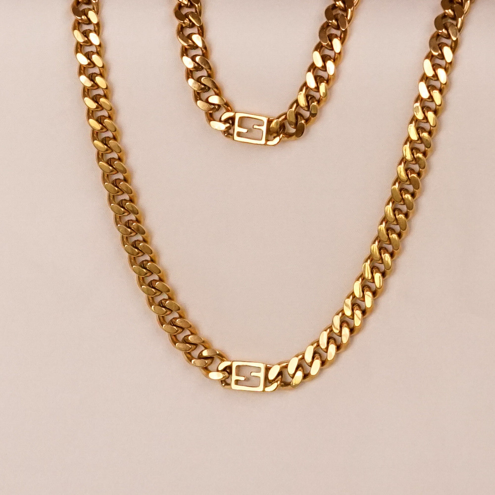 Find Flat Chain Stainless Steel Necklace