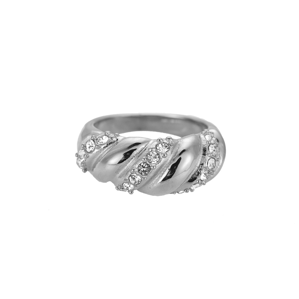 Magnificent Twist Stainless Steel Ring
