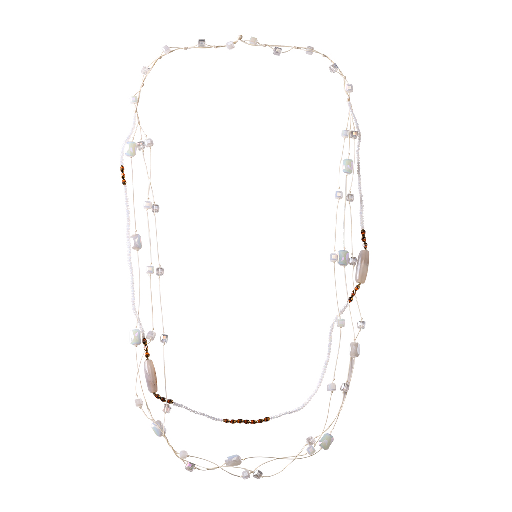 2*51cm Beads Sträucher Halskette