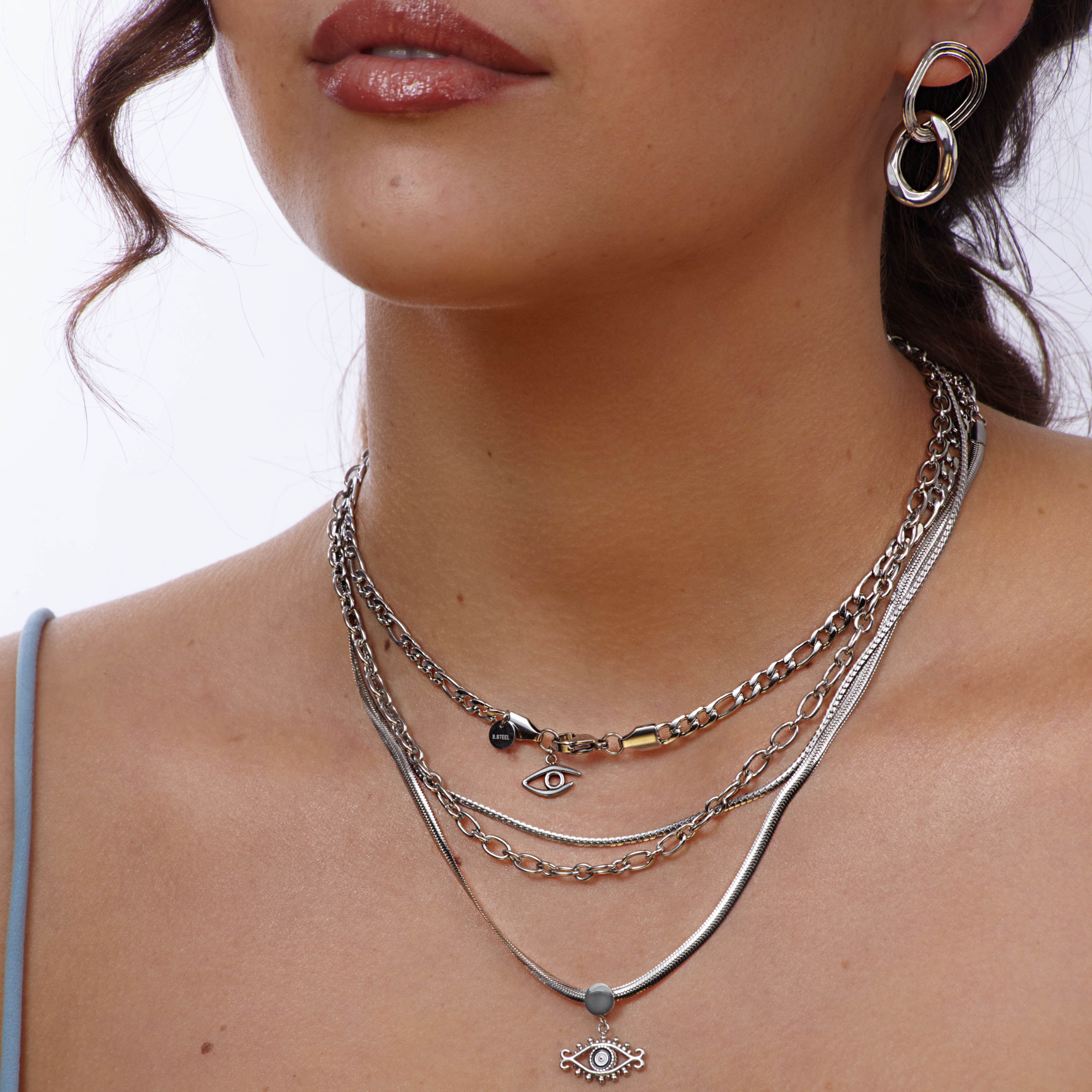 Dilara Chain Stainless Steel Necklace