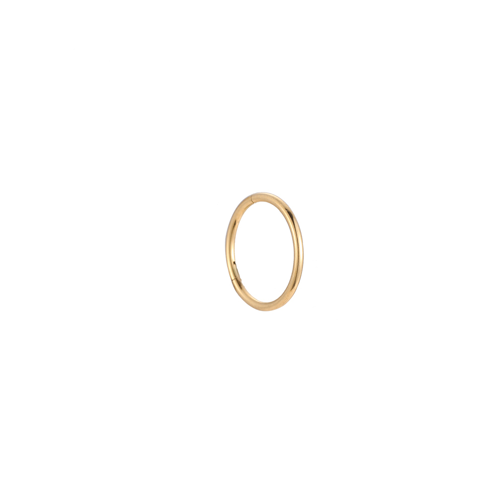 8mm Perfect Circle Edelstahl Piercing