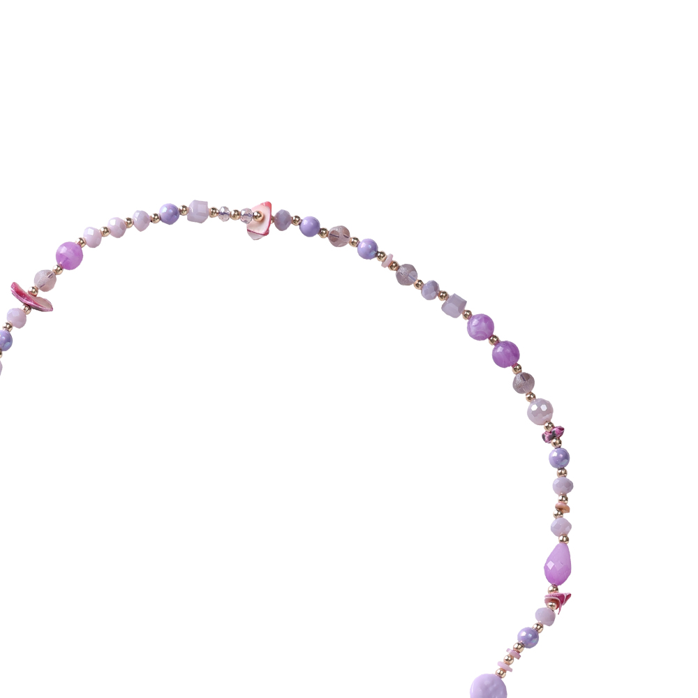 82cm Blume Kugel Necklace