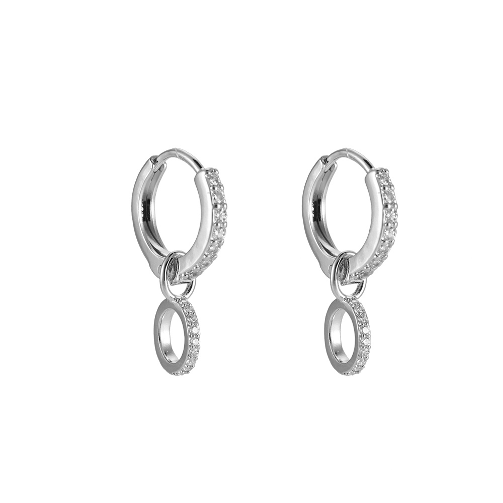 Iza Ring Plated Earrings