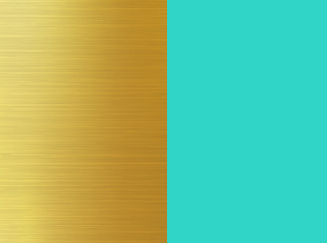 Gold - Turquoise
