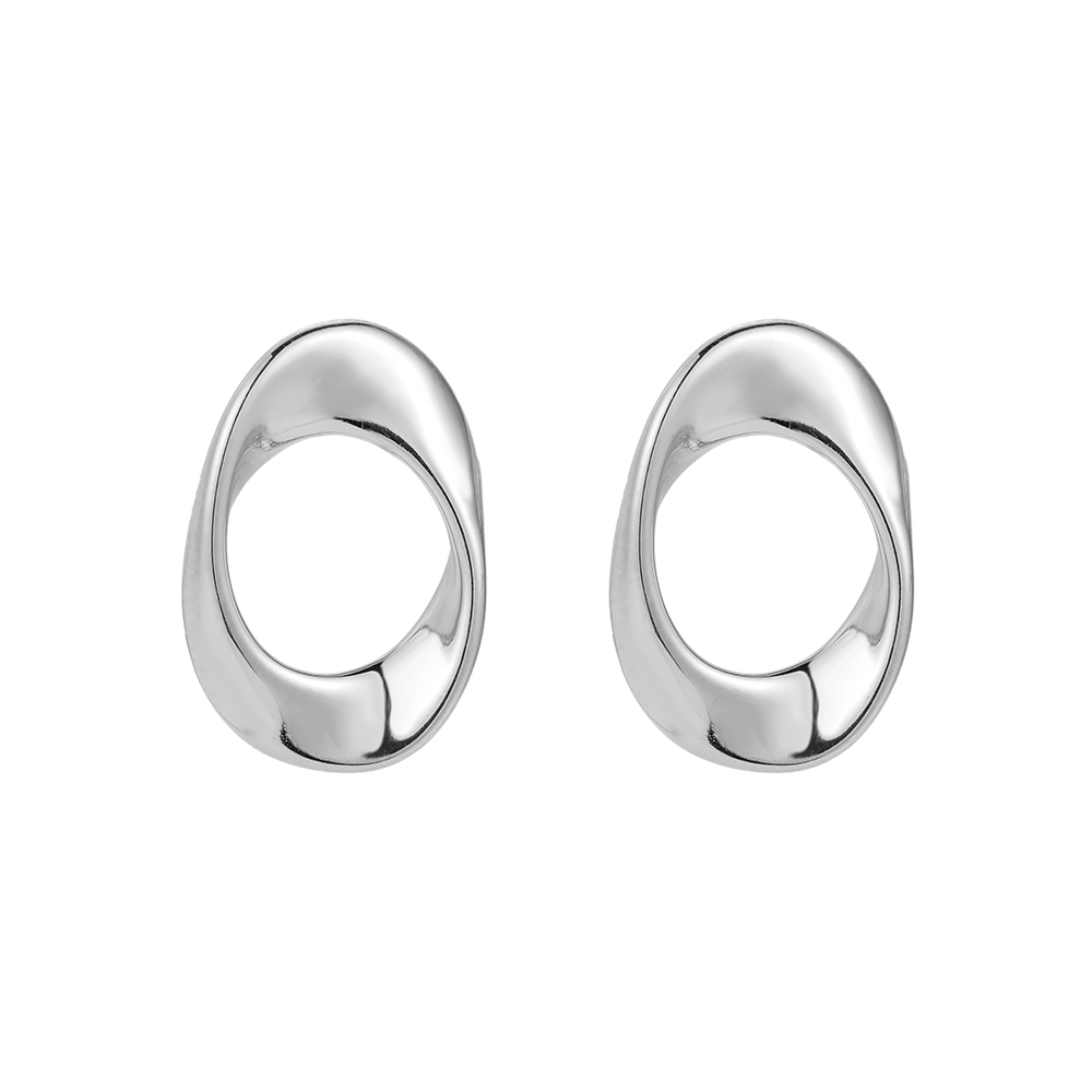Infinity Band Stainless Steel Ear Studs