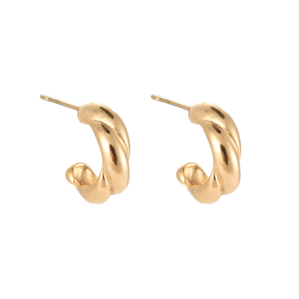 Faye Stainless Steel Earring | Gold | 121738.80