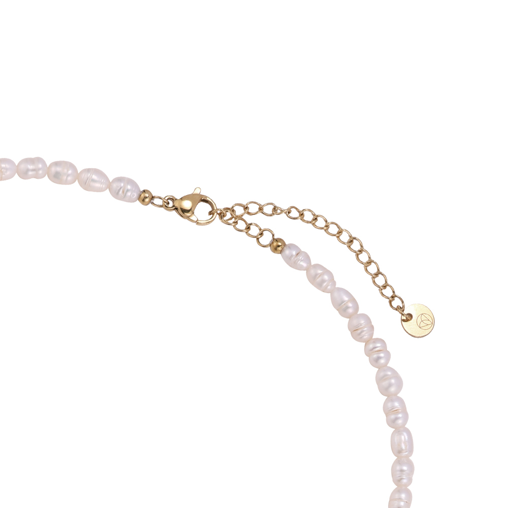 Perlen Perlen Stainless Steel Necklace